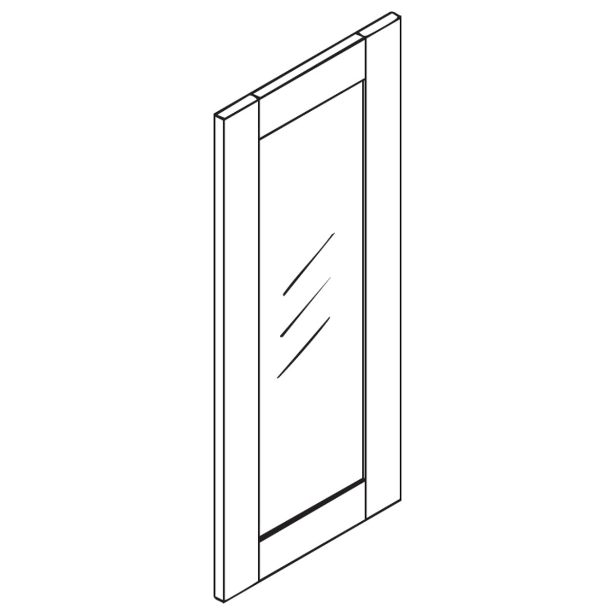 ESO-WMDC2436GD Decorative Door Panel