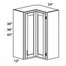 TS-WSQ2436 24 Inch Easy Reach Wall Corner Cabinet | Townsquare Grey - image 5