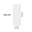 Fabuwood Illume Catalina Nocce 3 Decorative Panels – ICN3-WP-W12 – Accessory - image 1