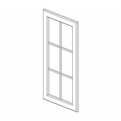 TQ-W3036BGD Wall Glass Door with No Mullion and with Clear Glass | TSG Forevermark Townplace Crema - image 1