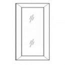 AB-WDC2430GD Wall Glass Door with No Mullion and with Clear Glass | TSG Forevermark Lait Grey Shaker - image 1