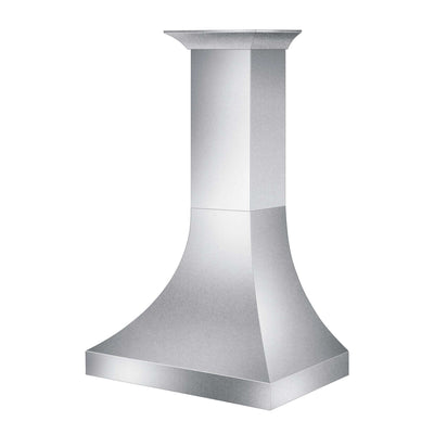 ZLINE 36 in. Designer Series Satin Stainless Steel Ducted Wall Range Hood (8632S-36)