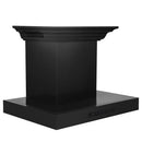 ZLINE 30 in. CrownSound™ Ducted Vent Wall Mount Range Hood in Black Stainless Steel with Built-in Bluetooth Speakers (BSKENCRN-BT-30)