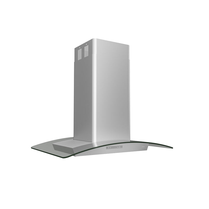 Milano 200 - 700 CFM 36 Inch Wide Island Range Hood with LumiLight LED Lighting - image 1