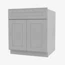 AB-B36B Double Door 36 Inch Base Cabinet | Lait Gray Shaker - image 1