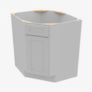 AB-BDCF36 Single Door Cabinets 36 Inch Base Diagonal Corner Sink &#038; Cabinets Cabinet | Lait Gray Shaker - image 1