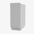 AB-FB09 Full Height Single Door Cabinets 9 Inch Base Cabinet | Lait Gray Shaker - image 1