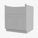 AB-FSB30B 30 Inch Farmhouse Sink Base Cabinet | Lait Grey Shaker - image 1