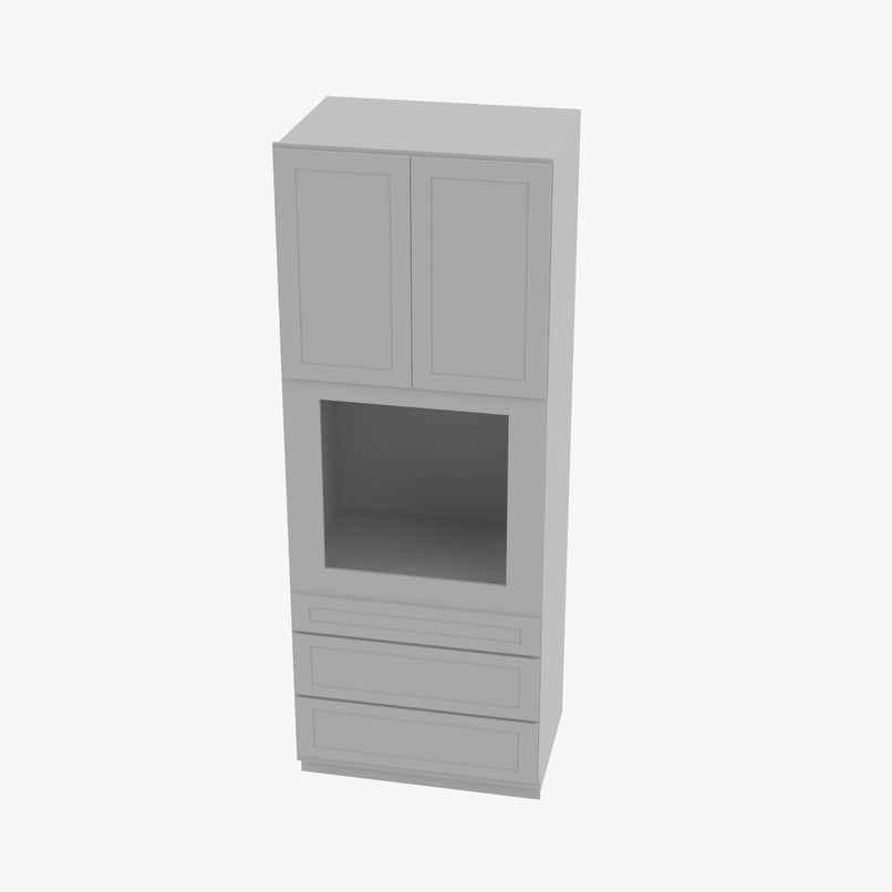 AB-OC3384B Double Door 33 Inch Tall Oven Cabinet | Lait Grey Shaker - image 1
