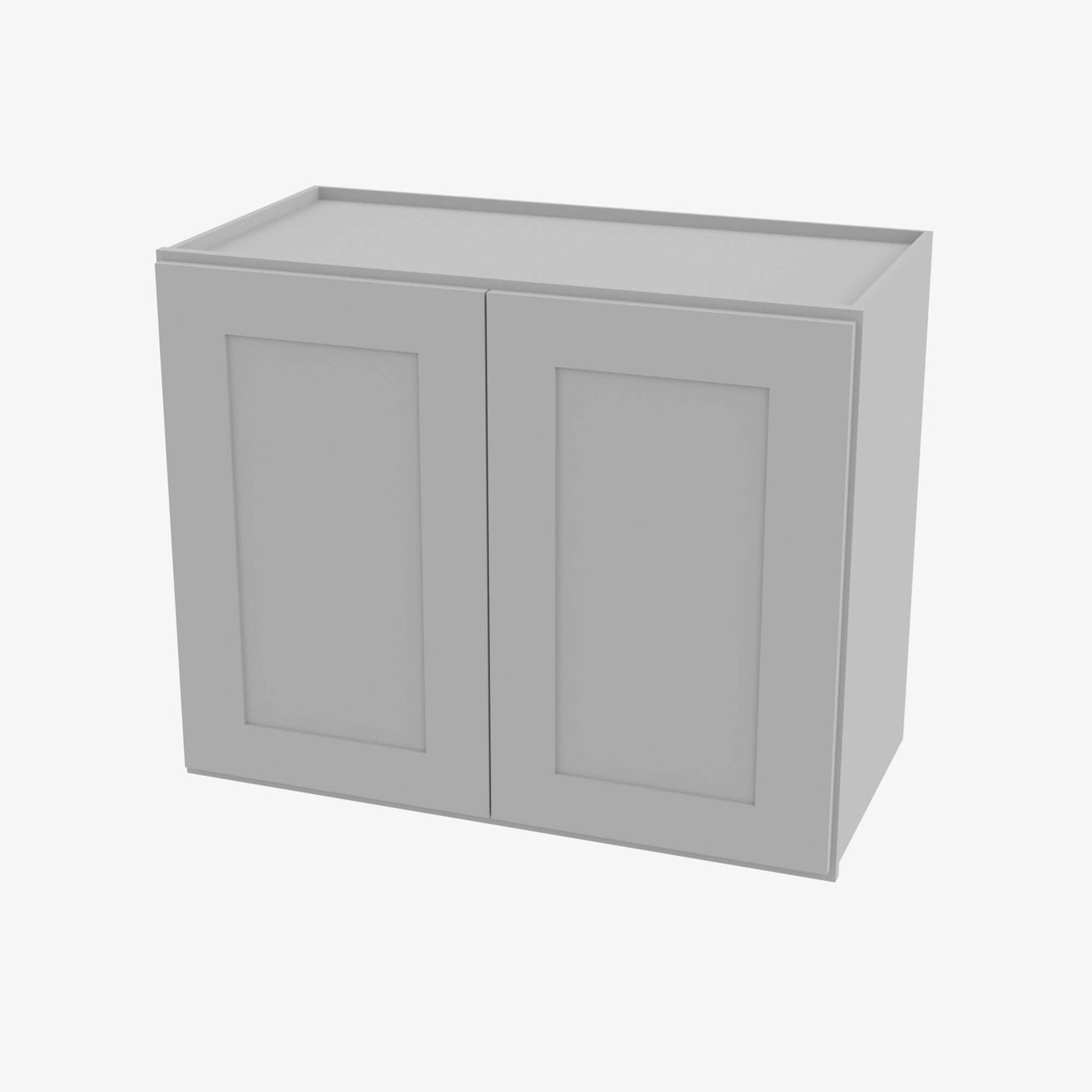 AB-W2412B Double Door 24 Inch Wall Cabinet | Lait Grey Shaker