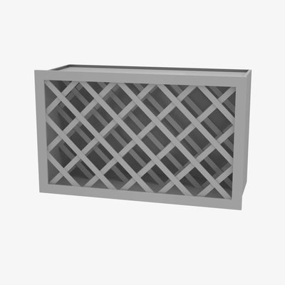 AB-W3018WR 30 Inch Wine Rack Cabinet | Lait Grey Shaker - image 1