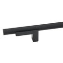 Vita Bella 4" Center to Center Modern Knurled Cabinet Bar Handle / Drawer Bar Pull with L Posts - image 6