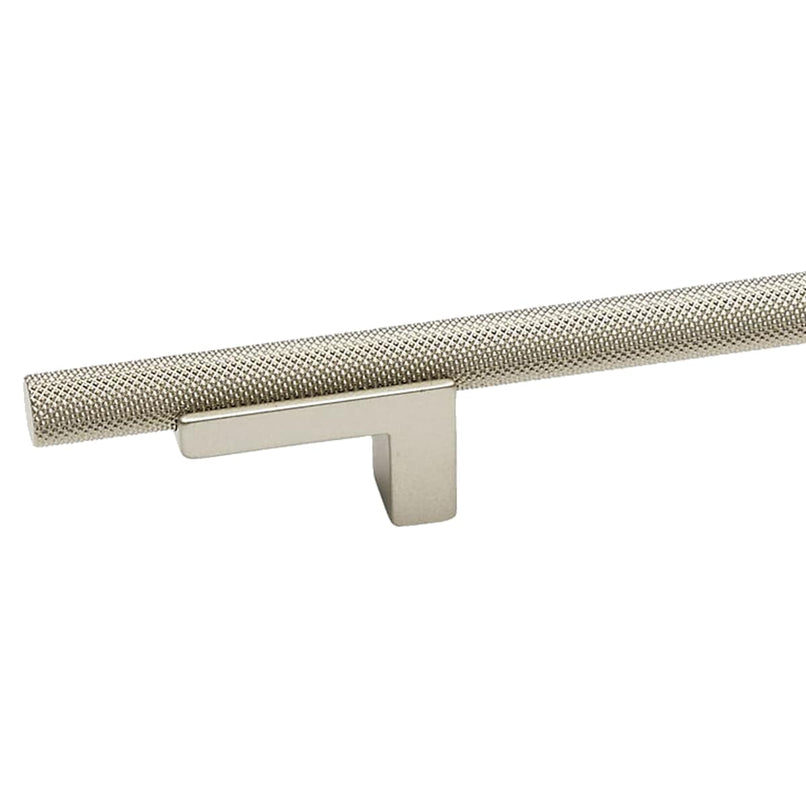 Vita Bella 4" Center to Center Modern Knurled Cabinet Bar Handle / Drawer Bar Pull with L Posts - image 7