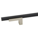 Vita Bella 4" Center to Center Modern Knurled Cabinet Bar Handle / Drawer Bar Pull with L Posts - image 8