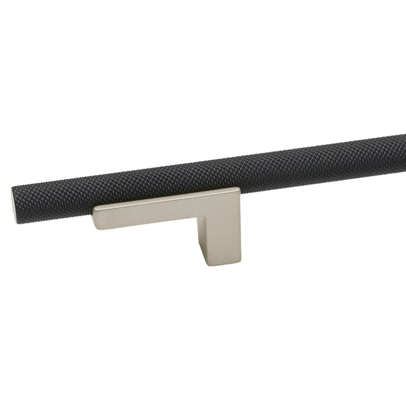 Vita Bella 4" Center to Center Modern Knurled Cabinet Bar Handle / Drawer Bar Pull with L Posts - image 8