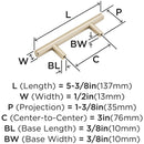 Bar Pulls 3 Inch Center to Center Bar Cabinet Pull - image 10