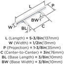 Bar Pulls 3 Inch Center to Center Bar Cabinet Pull - image 16