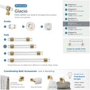 Glacio 3-3/4 Inch Center to Center Bar Cabinet Pull - image 7