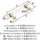 Glacio 3-3/4 Inch Center to Center Bar Cabinet Pull - image 10
