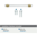 Glacio 5-1/16 Inch Center to Center Bar Cabinet Pull - image 9