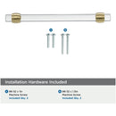 Glacio 6-5/16 Inch Center to Center Bar Cabinet Pull - image 9