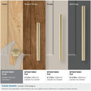 Caliber 1-1/4 Inch Geometric Cabinet Knob - image 4