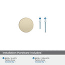 Versa 1-3/8 Inch Mushroom Cabinet Knob - image 2