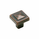 Forgings 1-1/8 Inch Square Cabinet Knob - image 2
