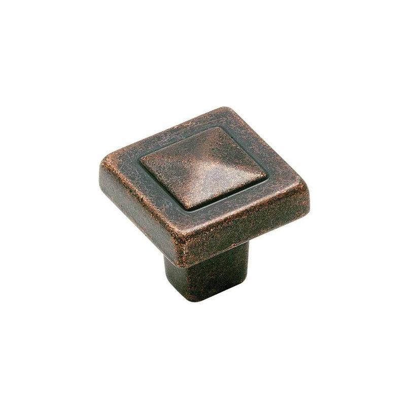 Forgings 1-1/8 Inch Square Cabinet Knob - image 2