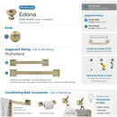 Edona 1-1/4 Inch Mushroom Cabinet Knob - image 6