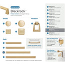 Blackrock 5-1/16 Inch Center to Center Handle Cabinet Pull - image 6