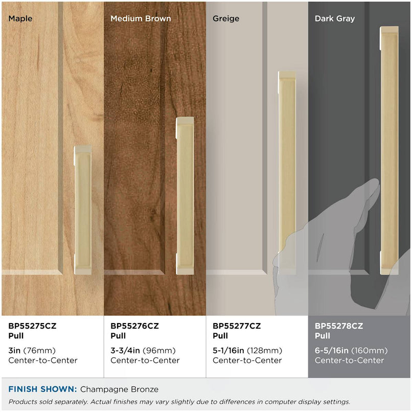 Blackrock 6-5/16 Inch Center to Center Handle Cabinet Pull - image 6