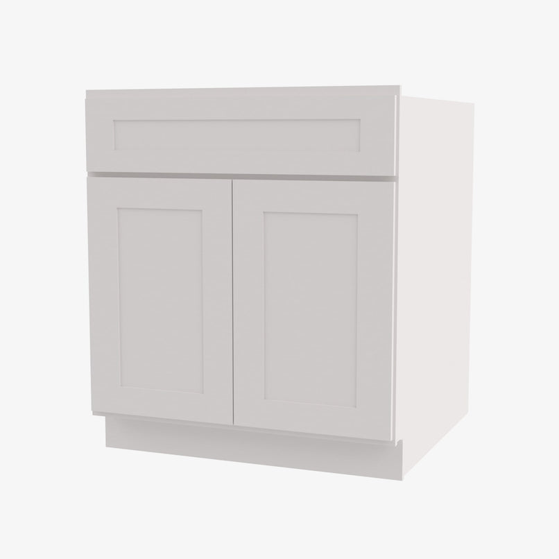 AB-W2742B Double Door 27 Inch Wall Cabinet | Lait Grey Shaker - image 4