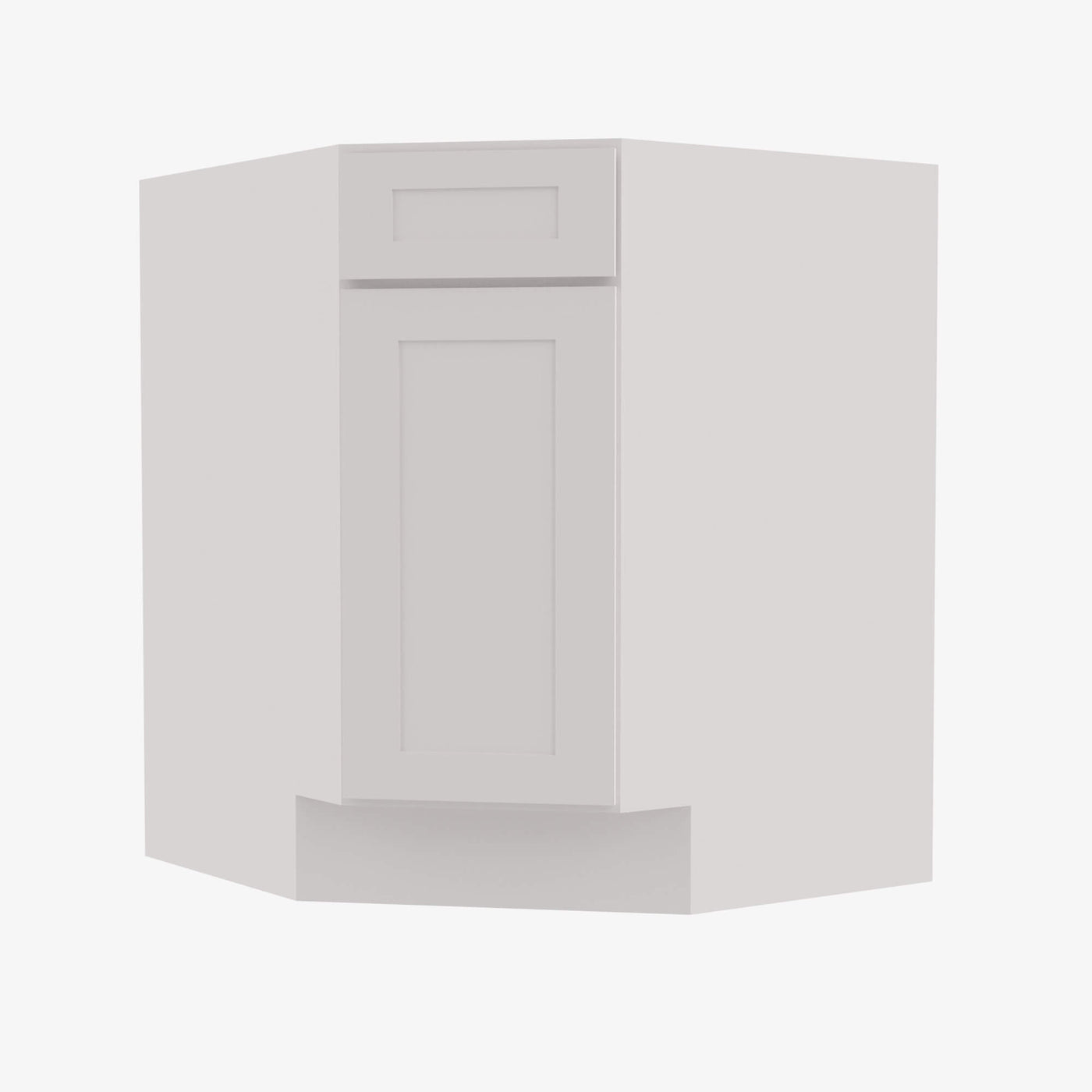 Forevermark Cabinetry AZ-BDCF36 Single Door Cabinets 36 Inch Base Diagonal Corner Sink & Cabinets Cabinet | Forevermark Champagne Maple Shaker