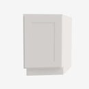 AW-BTC12R Single Door Cabinets 12 Inch Base Base Transitional Cabinet Right | Ice White Shaker - image 1
