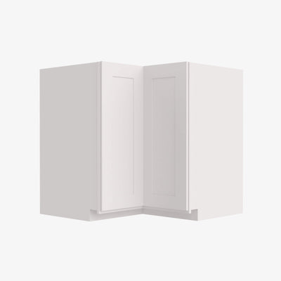 AW-LS3612S EZR3612 Single Door Cabinets 36 Inch Easy EZ Reach Lazy Susan Cabinets Base Corner Cabinet | Ice White Shaker - image 1