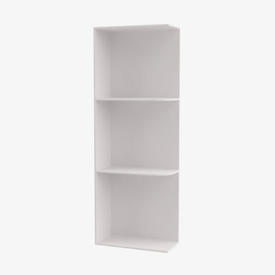 AW-WES542 Wall End Shelf with Open Shelves | TSG Forevermark Ice White Shaker - image 1