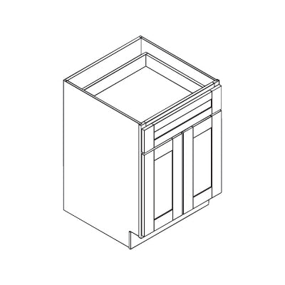 HAP-B30 30"W Double Door Base Cabinet