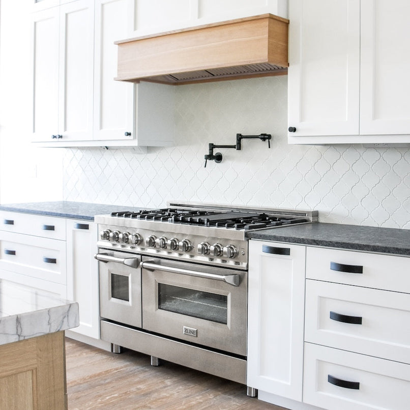 ZLINE 46 in. Remote Blower Ducted Range Hood Insert in Stainless Steel (695-RD-46) side.