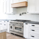 ZLINE 46 in. Ducted Wall Mount Range Hood Insert in Stainless Steel (695-46) side.