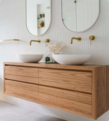 Single or Double Bathroom Vanities