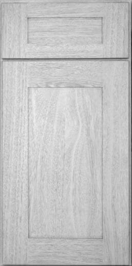 AN-BDCF36K-FL Single Door Cabinets 36 Inch Base Diagonal Corner Floor Cabinet | Nova Light Grey Shaker - image 2