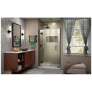 Unidoor-X 72" High x 38" Wide Hinged Frameless Shower Door with Clear Glass - image 16