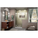 Unidoor-X 72" High x 69-1/2" Wide Hinged Frameless Shower Door with Clear Glass - image 4