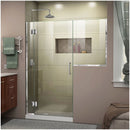 Unidoor-X 72" High x 64-1/2" Wide Hinged Frameless Shower Door with Clear Glass - image 1