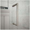 Unidoor-X 72" High x 36" Wide Hinged Frameless Shower Door with Clear Glass - image 5