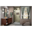 Unidoor-X 72" High x 36" Wide Hinged Frameless Shower Door with Clear Glass - image 16