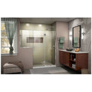 Unidoor-X 72" High x 71-1/2" Wide Hinged Frameless Shower Door with Clear Glass - image 10