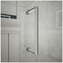 Unidoor-X 72" High x 54-1/2" Wide Hinged Frameless Shower Door with Clear Glass - image 9