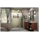 Unidoor-X 72" High x 48" Wide Hinged Frameless Shower Door with Clear Glass - image 13